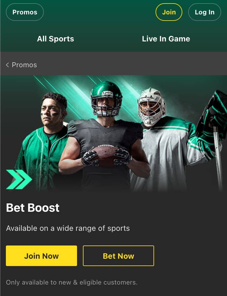 Bet365 Bet Boosts